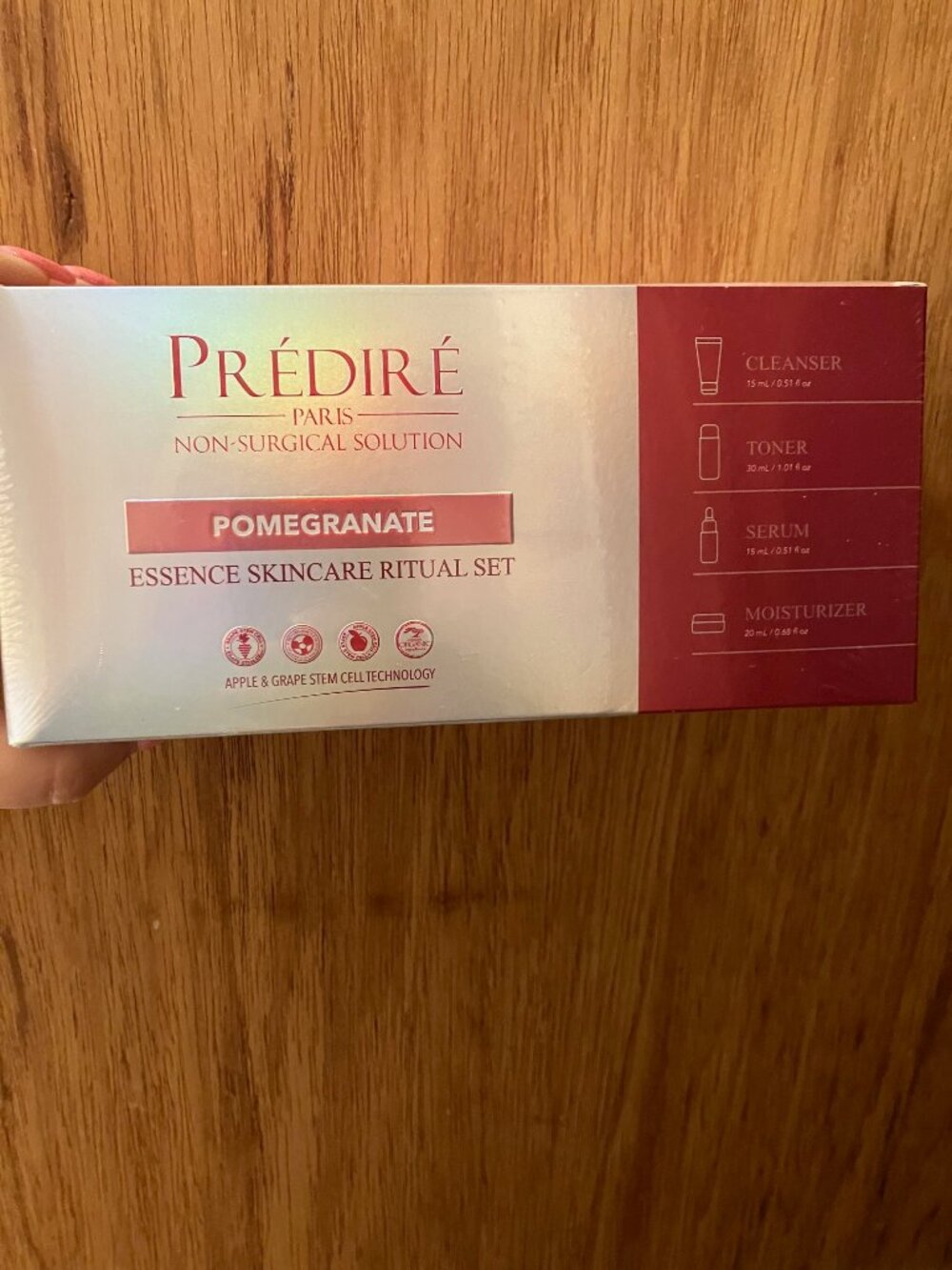 Predire Paris Pomegrante Essence Skincare Ritual Set